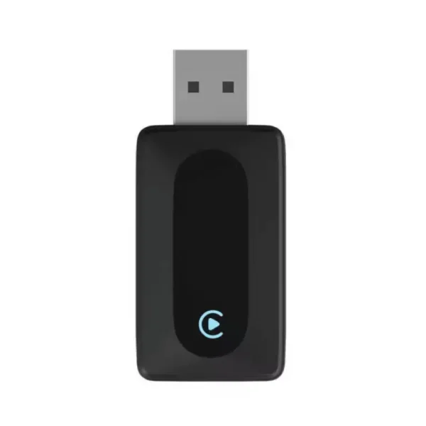 adaptateur carplay sans fil USB-A compact P100 plug and play iPhone voiture
